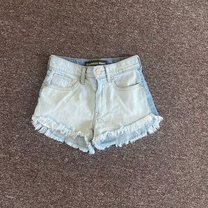 Jean shorts